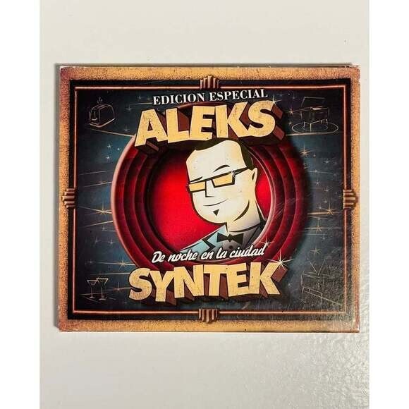 CD Aleks Syntek - De Noche En La Ciudad Special Edition CD Album + DVD VG+ G+