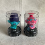 Good2Grow Podz Trolls Poppy Branch Juice Toppers Figurines Hasbro 3" Lot of 2 VG