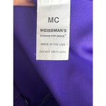 Weissman Girls Purple Dance Jumpsuit Size Small Costume Performance Outfit