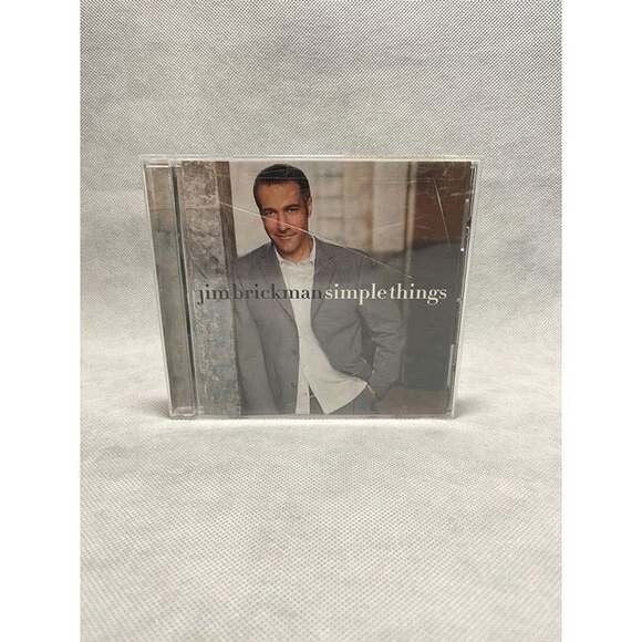 CD Jim Brickman Simple Things CD Album Autographed Windham Hill VG+