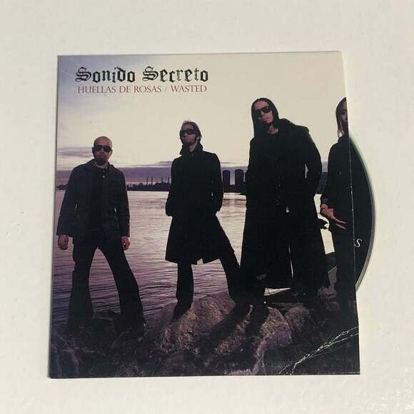Rare! CD Sonido Secreto - Huellas De Rosas / Wasted