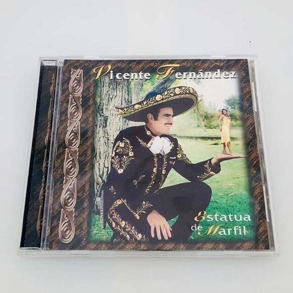 Rare CD Vicente Fernandez - Estatua De Marfil