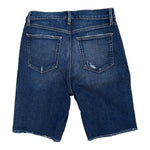 LOFT Women’s High Waist Jean Shorts Mid Wash Blue Denim Size 29/8 Zip Front
