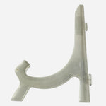 Vintage Acme Clear Plastic Plate Easel Display Stand Holder Photo Frame 5.5x8"