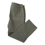 Chico's Women's Olive Darb Cropped Jeans Size 6 (0.5) Mid Rise Stretch Cotton VG