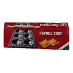 IPS Torino Raviolamp Aluminum Ravioli Press Maker 12 Hole Mold Italy Vintage