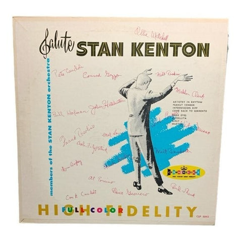 LP Members Of The Stan Kenton Orchestra Salute Vinyl Record