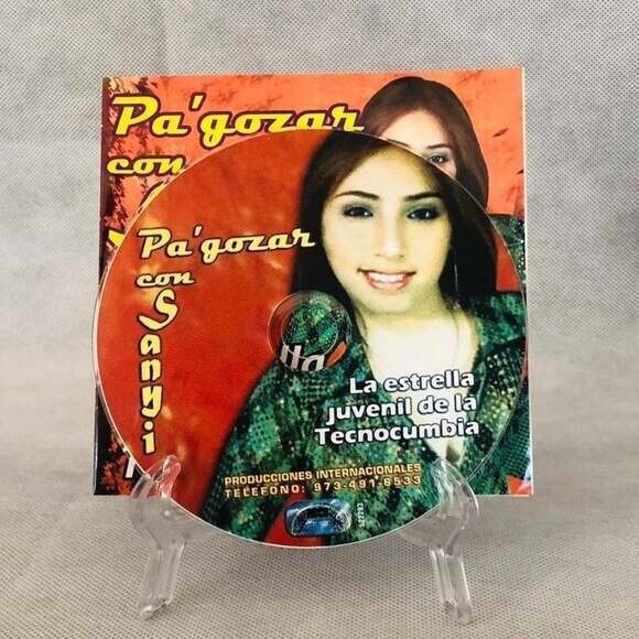 Rare! CD Pa'gozar con Sanyi - La Estrella Juvenil De La Tecnocumbia