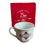Coffee House 25th Anniversary Cup Saucer Set Japanese Souvenir Japan Import NIB