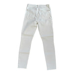 7 For All Mankind Women White Cotton Jeans 29 High Waist Ankle Skinny Stretch VG