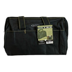 Unisex Voyager Heavy Duty Canvas Tool Bag Tote 15x10x9 Black New