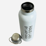 Haus Labs Lady Gaga White Stainless Steel Insulated Water Bottle New in Box