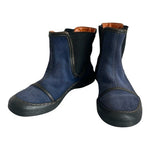 TCHOCO Blue Suede Chelsea Ankle Boots Women’s Sneakers Booties Size 6