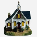 NIB Vintage Liberty Falls House Liberty Church Ceramic Figurine Collectible