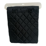 Unisex PRIORITY Black Nylon Crossbody iPad Travel Everyday Bag NWT