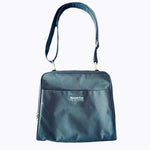 McKenzie Kids Black Diaper Shoulder Bag Crossbody Satchel Excellent Condition