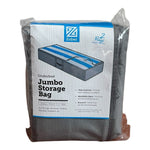 Zober 2 Storage Bags Underbed Jumbo Storage Organizer Gray Plastic Bags  NIB