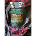 Sunderland Scotland Cygnet Plaid Pullover Windbreaker Jacket Red Blue Womens L