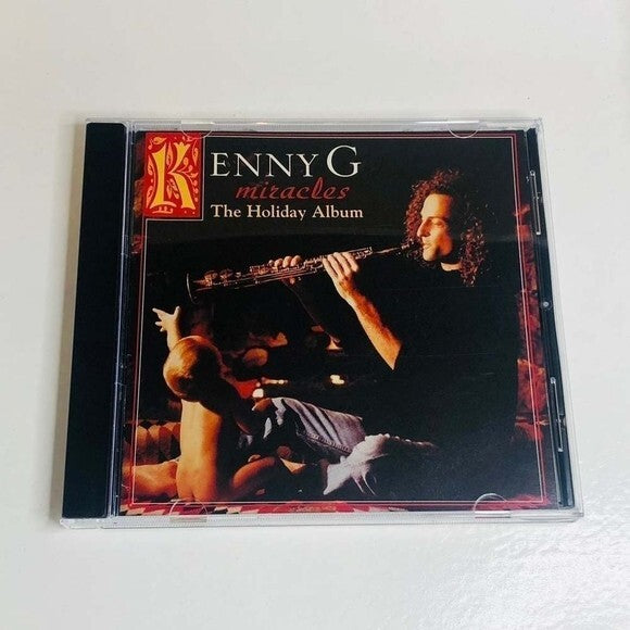 CD Kenny G - Miracles Holiday Album CD Arista 07822-18767-2 G+ Club Edition
