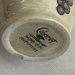 Cabernet Tabletoppers Unlimited Olive Oil Bottle 11" Hand Painted Ceramic Cork