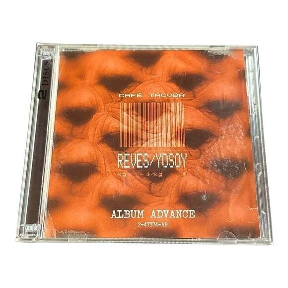 Rare CD! Cafe Tacuba Reves Yosoy 2xCD Album Promo Set Wea Latina Warner Bros