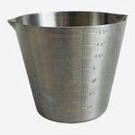 Stainless Steel Measuring Jug 2 Cup Barista Milk Pitcher Frothing 5.5"x4.25" VG