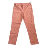 Chico's So Slimming Women's Rose Dawn Pink Ankle Jeans 1 (8) Mid Rise Stretch VG