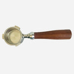 Bottomless Portafilter Wood Handle 58mm Espresso Coffee Filter Holder Naked NIB