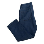 Ann Taylor LOFT Women’s Mid Blue Wash Cropped Cotton Jeans Size 28 6 VG