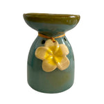 Ceramic Essential Oil Burner Floral Design Aromatherapy Diffuser TeaLight Holder