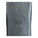 RACHEL Rachel Roy Black White Chenille Knit Fur Bow Slip-On Memory Foam Slippers