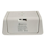 PureMobile VPUR1015 UV Sterilizer Alarm Clock Wireless Charger 3-in-1 White