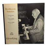LP Ludwig van Beethoven  - Sonatas No. 4 In E Flat Op. 7  Vinyl Record