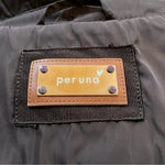 Per Una Women’s Chocolate Brown Quilted Puffer Jacket Rose Gold Zip Size 12 EXC