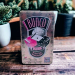Bunco Deluxe Cardinal Games Dice Game Tin 4-12 Players Family Party New Sealed