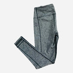 VICTORIA'S SECRET Sport Knockout Tight Leggings M Grey White Compression Cropped