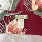 Tommy Bahama Men's Floral Print Hawaiian Beach Shirt S Cotton Short Sleeve EXC