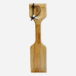 Wood BBQ Scrape Paddle Ultimate Cleaning Grill Scraper Barbecue Cleaning Scrape