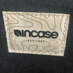 INCASE Black Canvas Laptop Briefcase Messenger Bag 14" Adjustable Strap Unisex