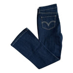 Levi's 518 Superlow Bootcut Women's Jeans 29/30 Dark Blue Low Rise NWT