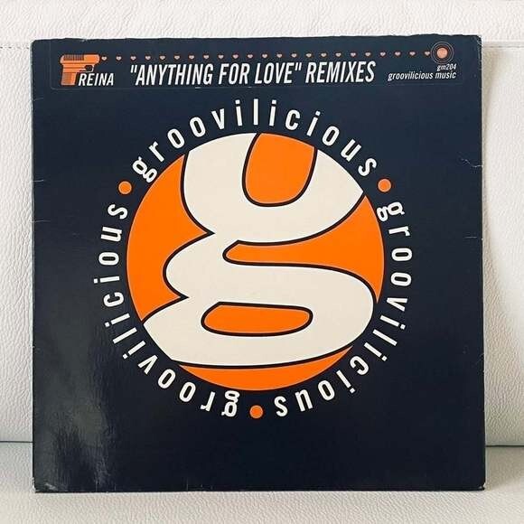 LP Reina - Anything For Love Remixes Vinyl Record