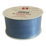 Jillson Roberts Organdy Sheer Pastel Blue Organza Ribbon Gift Wrap New