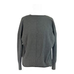 ANTHROPOLOGIE Saturday Sunday Reese Cashmere Low Back Jumper Grey Sz Small EXC