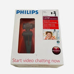 Philips SPC230NC 1.3MP USB Webcam Black Video Camera Computer Desktop New