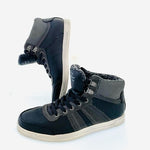 PLATO Men’s Leather High Top Sneakers Boots Winter Lace-Up EUR 41 US 7.5
