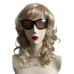 Giselle Long Curly Blonde Wig 14/88A Cosplay Party Costume Adult Japan NWT