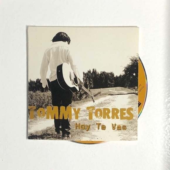 Tommy Torres Hoy Te Vas CD Single Promo Good Plus Rare Music Collectible