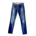 Oxbow Men’s Slim Fit Jeans Denim Blue Embroidered Pockets Size 28 VG