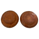 Mexican Pottery Brown Clay Bowl Set Handmade Rustic Farmhouse Serving Dishes NWT