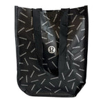 Lululemon Shopper Shoulder Bag 12"x9.5" Red Black White Reusable Tote VG